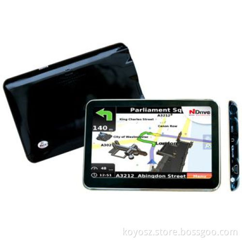 GPS Navigators with FM, Bluetooth, A/V IN Functions and 4.3-inch TFT Touch Screen